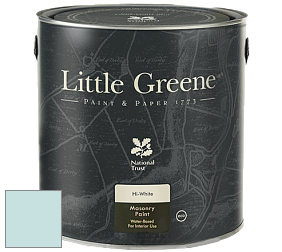 Краска Little Greene Intelligent Masonry Paint матовая колеруемая краска цвет LG102 Gentle Sky