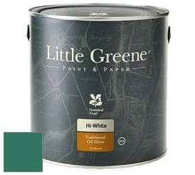 Краска Little Greene Traditional Oil Gloss высокоглянцевая масляная краска цвет RAL 6000 