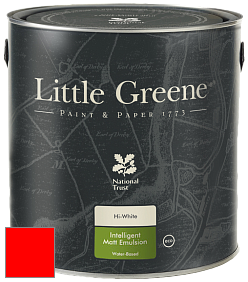 Краска Little Greene Ultimatt Intelligent Matt Emulsion матовая моющаяся краска цвет RAL 3026 