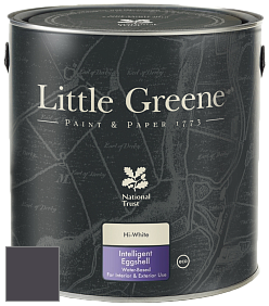 Краска Little Greene Intelligent Eggshell полуматовая моющаяся краска цвет NCS S 8005-R50B 