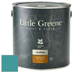 Краска Little Greene Traditional Oil Gloss высокоглянцевая масляная краска цвет NCS S 3040-B40G 