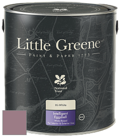 Краска Little Greene Intelligent Eggshell полуматовая моющаяся краска цвет NCS S 4020-R20B 