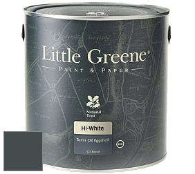 Краска Little Greene Tom’s Oil Eggshell полуматовая масляная краска цвет NCS S 8005-B20G 