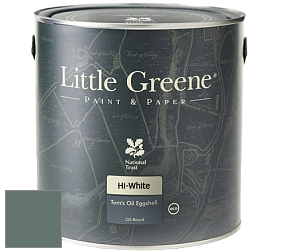 Краска Little Greene Tom’s Oil Eggshell полуматовая масляная краска цвет NCS S 6010-B90G 