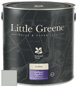 Краска Little Greene Intelligent Eggshell полуматовая моющаяся краска цвет NCS S 2005-G10Y 