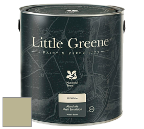 Краска Little Greene Absolute Matt Emulsion матовая краска для потолка цвет LG156 Portland Stone Deep