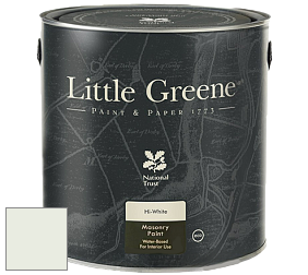 Краска Little Greene Intelligent Masonry Paint матовая колеруемая краска цвет NCS S 0505-G30Y 