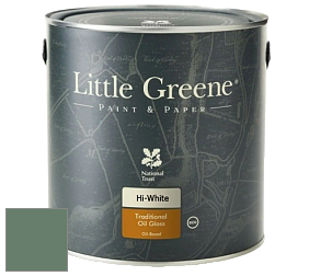 Краска Little Greene Traditional Oil Gloss высокоглянцевая масляная краска цвет NCS S 5020-G10Y 