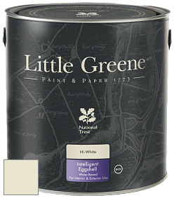 Краска Little Greene Intelligent Eggshell полуматовая моющаяся краска цвет RAL 1013 