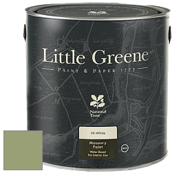 Краска Little Greene Intelligent Masonry Paint матовая колеруемая краска цвет NCS S 3030-G40Y 