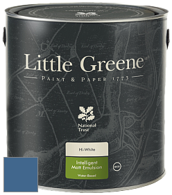 Краска Little Greene Ultimatt Intelligent Matt Emulsion матовая моющаяся краска цвет RAL 5007 