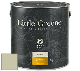 Краска Little Greene Intelligent Floor Paint полуглянцевая быстросохнущая краска цвет LG77 Portland Stone