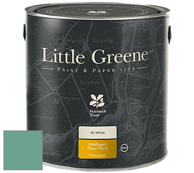 Краска Little Greene Intelligent Floor Paint полуглянцевая быстросохнущая краска цвет NCS S 3030-B90G 