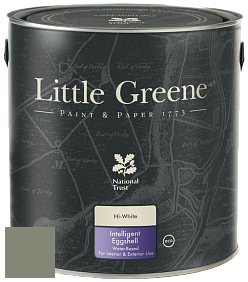 Краска Little Greene Intelligent Eggshell полуматовая моющаяся краска цвет NCS S 5010-G50Y 