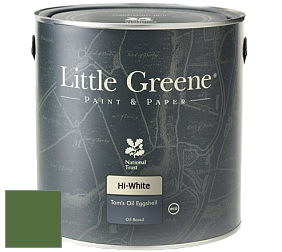 Краска Little Greene Tom’s Oil Eggshell полуматовая масляная краска цвет NCS S 4550-G30Y 