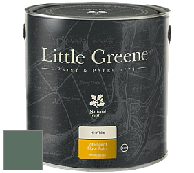 Краска Little Greene Intelligent Floor Paint полуглянцевая быстросохнущая краска цвет LG305 Ho Ho Green