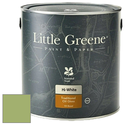 Краска Little Greene Traditional Oil Gloss высокоглянцевая масляная краска цвет NCS S 2040-G40Y 