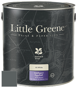 Краска Little Greene Intelligent Eggshell полуматовая моющаяся краска цвет NCS S 7005-B50G 