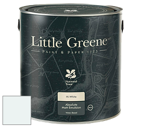 Краска Little Greene Absolute Matt Emulsion матовая краска для потолка цвет LG364 Celestial Blue - Pale