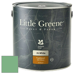 Краска Little Greene Traditional Oil Gloss высокоглянцевая масляная краска цвет NCS S 2040-G10Y 