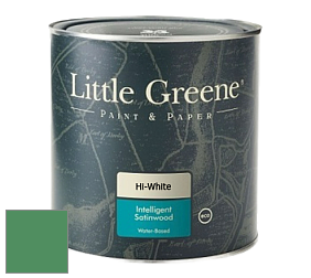 Краска Little Greene Intelligent Satinwood полуглянцевая моющаяся краска цвет NCS S 3050-G10Y 