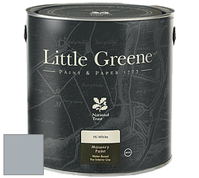 Краска Little Greene Intelligent Masonry Paint матовая колеруемая краска цвет NCS S 3005-R80B 