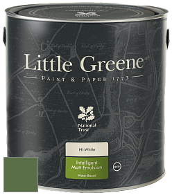 Краска Little Greene Ultimatt Intelligent Matt Emulsion матовая моющаяся краска цвет LG297 Hopper