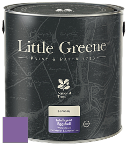 Краска Little Greene Intelligent Eggshell полуматовая моющаяся краска цвет RAL 4005 