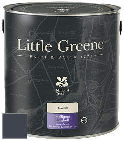 Краска Little Greene Intelligent Eggshell полуматовая моющаяся краска цвет NCS S 8010-R70B 