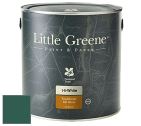 Краска Little Greene Traditional Oil Gloss высокоглянцевая масляная краска цвет NCS S 6030-B90G 
