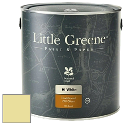 Краска Little Greene Traditional Oil Gloss высокоглянцевая масляная краска цвет LG172 White Lead Dark