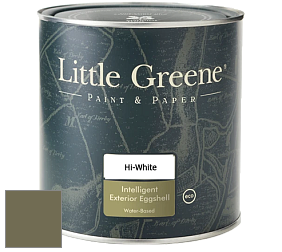 Краска Little Greene Intelligent Exterior Eggshell полуматовая водная краска цвет NCS S 6020-G70Y 