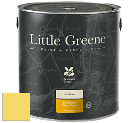 Краска Little Greene Intelligent Floor Paint полуглянцевая быстросохнущая краска цвет NCS S 0550-G90Y 