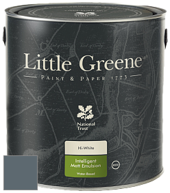 Краска Little Greene Ultimatt Intelligent Matt Emulsion матовая моющаяся краска цвет RAL 7031 