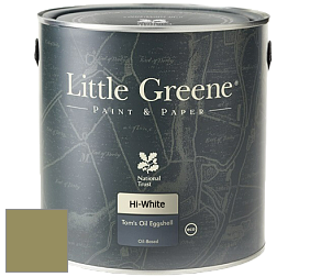 Краска Little Greene Tom’s Oil Eggshell полуматовая масляная краска цвет NCS S 4030-G70Y 