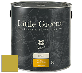 Краска Little Greene Intelligent Floor Paint полуглянцевая быстросохнущая краска цвет NCS S 2060-G80Y 