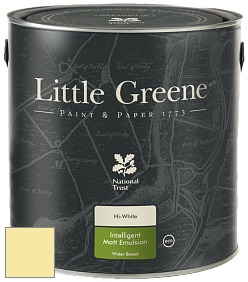 Краска Little Greene Ultimatt Intelligent Matt Emulsion матовая моющаяся краска цвет LG133 Custard
