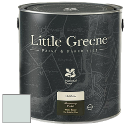 Краска Little Greene Intelligent Masonry Paint матовая колеруемая краска цвет NCS S 1005-B80G 