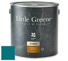 Краска Little Greene Traditional Oil Gloss высокоглянцевая масляная краска цвет RAL 5021 