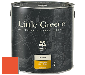 Краска Little Greene Intelligent Floor Paint полуглянцевая быстросохнущая краска цвет NCS S 0585-Y70R 