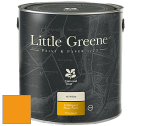 Краска Little Greene Intelligent Floor Paint полуглянцевая быстросохнущая краска цвет NCS S 1080-Y20R 