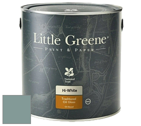 Краска Little Greene Traditional Oil Gloss высокоглянцевая масляная краска цвет LG348 Perpetual Blue