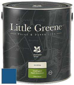 Краска Little Greene Ultimatt Intelligent Matt Emulsion матовая моющаяся краска цвет RAL 5019 