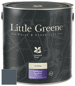 Краска Little Greene Intelligent Eggshell полуматовая моющаяся краска цвет NCS S 7010-R90B 