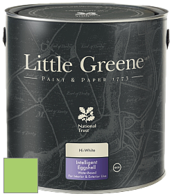 Краска Little Greene Intelligent Eggshell полуматовая моющаяся краска цвет NCS S 0560-G30Y 