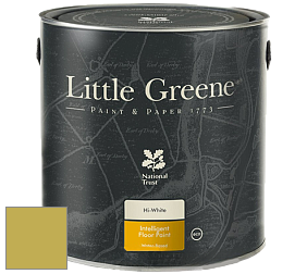 Краска Little Greene Intelligent Floor Paint полуглянцевая быстросохнущая краска цвет NCS S 2050-G80Y 