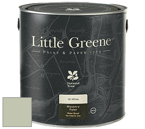 Краска Little Greene Intelligent Masonry Paint матовая колеруемая краска цвет NCS S 2010-G50Y 