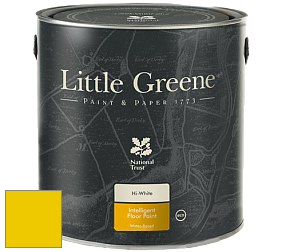 Краска Little Greene Intelligent Floor Paint полуглянцевая быстросохнущая краска цвет RAL 1021 