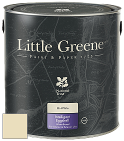 Краска Little Greene Intelligent Eggshell полуматовая моющаяся краска цвет RAL 1015 