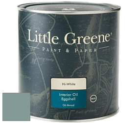 Краска Little Greene Interior Oil Eggshell полуматовая масляная краска цвет LG348 Perpetual Blue